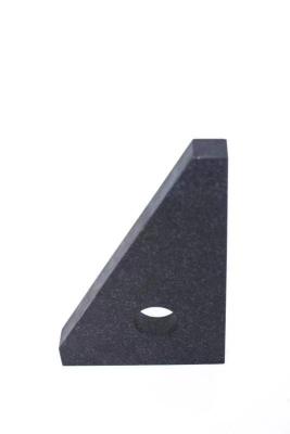Granit målevinkel 90° trekant form 200x150x33mm DIN 875 - DIN 876/00